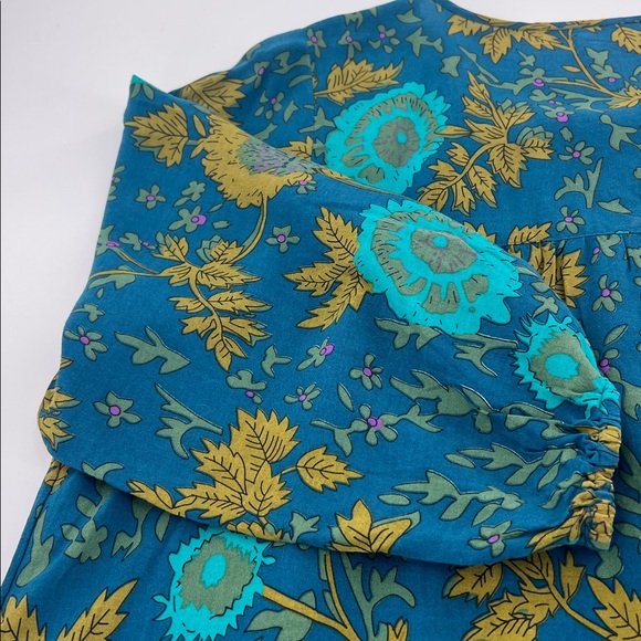 Natural Life Maribel Top boho lightweight floral peasant spring XL - Picture 10 of 10